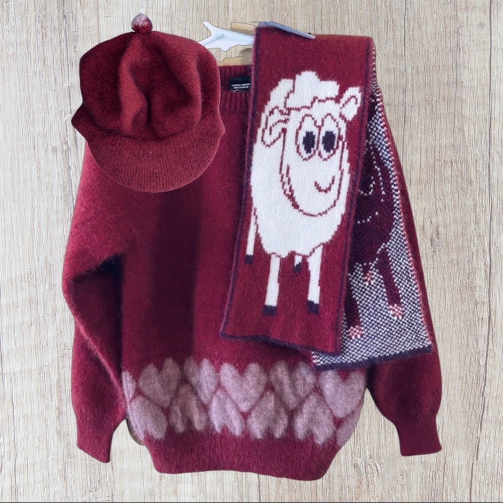 NWT Lothlorian Merino Wool Sweater Set